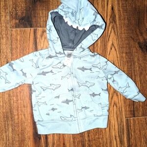 Carter's light weight Shark Jacket Size 3M